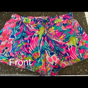 Lilly Pulitzer L Run Around Shorts in Gumbo Limbo